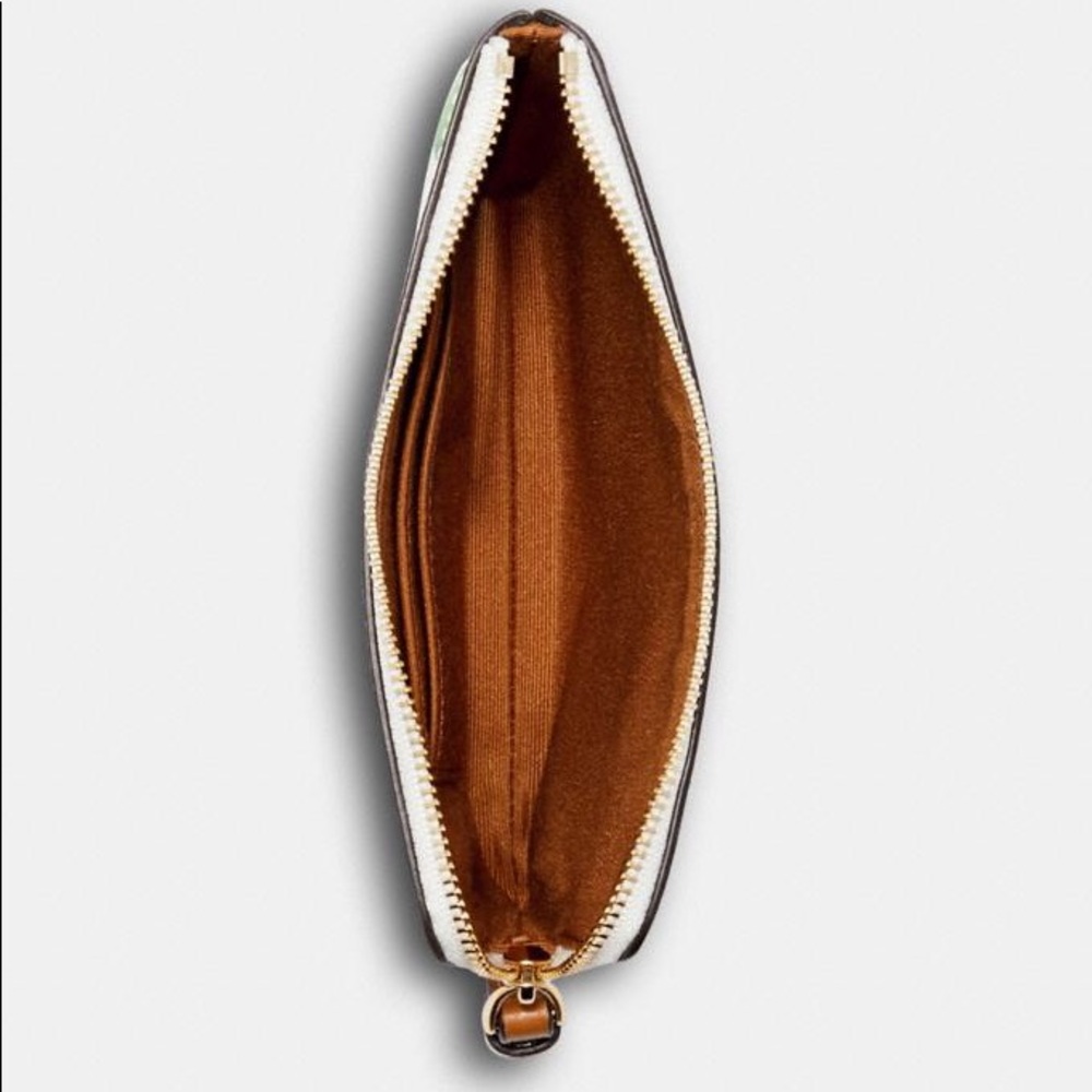 SALE!!! NWT Coach adorable lime print wristlet! PRICE FIRM- HOST PICK!!!! - Picture 2 of 2